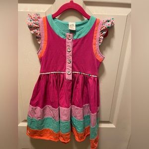 2 piece lot of Wildflowers dresses, girls size 4